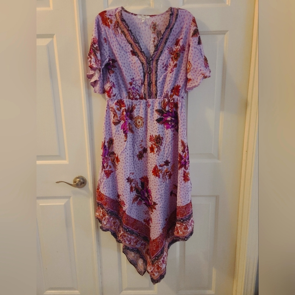 Maurices women's dress pink floral